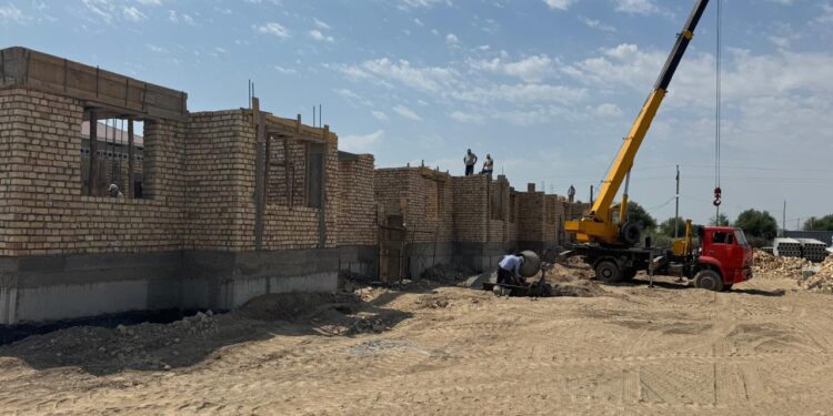 ТҮРКІСТАН ОБЛЫСЫНДА 224 ТҰРҒЫН ҮЙ САЛЫНЫП ЖАТЫР