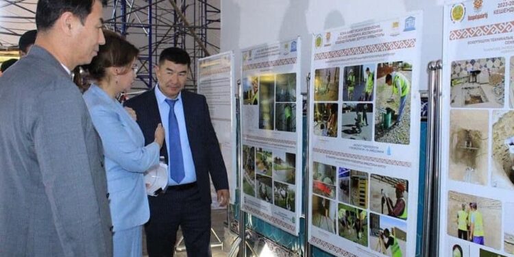 ТҮРКІСТАНҒА АИДА БАЛАЕВА ЖҰМЫС САПАРЫМЕН КЕЛДІ