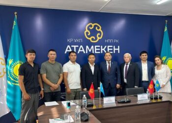 ТҮРКІСТАН ОБЛЫСЫНДА ҚЫРҒЫЗСТАНДЫҚ КӘСІПКЕРЛЕР ТӘЖІРИБЕ АЛМАСТЫ