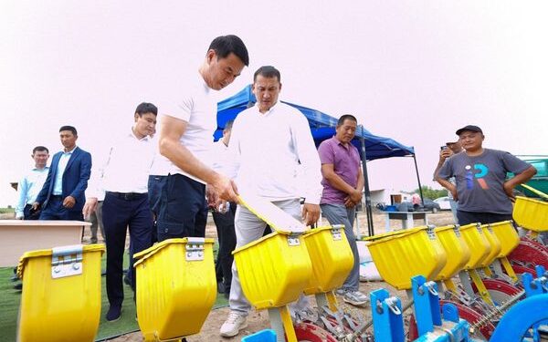 ТҮРКІСТАН ОБЛЫСЫНЫҢ АУЫЛ ШАРУАШЫЛЫҒЫ ҚАРҚЫНДЫ ДАМЫП КЕЛЕДІ