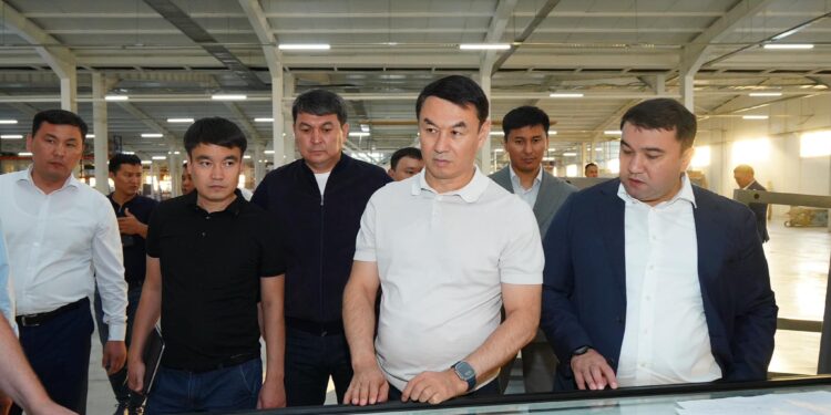 ДАРХАН САТЫБАЛДЫ ӨНДІРІСТІК ПАРКТІҢ ЖҰМЫСЫН ПЫСЫҚТАДЫ