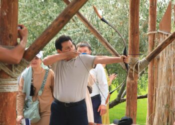 «ӨНЕРЛІ ӨЛКЕ»: ТҮЛКІБАСТЫҚТАР ҰЛТТЫҚ СПОРТ ТҮРЛЕРІН ҰЛЫҚТАДЫ