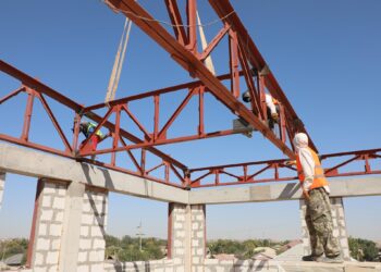 ТҮРКІСТАН: САРЫАҒАШТА «ЖАЙЛЫ МЕКТЕП» ЖОБАСЫ АЯСЫНДА ТӨРТ МЕКТЕПТІҢ ҚҰРЫЛЫСЫ ЖҮРГІЗІЛІП ЖАТЫР