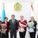 Алматылық әйелдер Президент атынан мемлекеттік награда алды