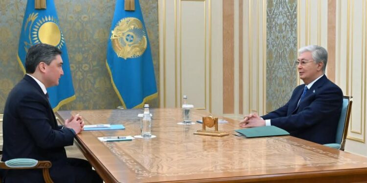 Мемлекет басшысы Премьер-министр Олжас Бектеновті қабылдады