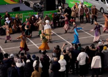 Елордада Наурыз мейрамына арналған мерекелік шаралар өтіп жатыр