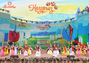 Алматыда Наурыз мейрамы ерекше сән-салтанатпен тойлануда