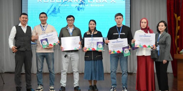 ЖАС ӨНЕРТАПҚЫШТАР ROBOPARK ЛИГА X ЖАРЫСЫНДА БАҚ СЫНАДЫ