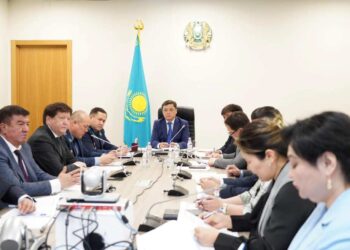 ТҮРКІСТАНДА НАШАҚОРЛЫҚ ПЕН ЕСІРТКІ БИЗНЕСІНЕ ҚАРСЫ КҮРЕС БОЙЫНША АТҚАРЫЛҒАН ЖҰМЫСТАР САРАЛАНЫП, ЖОСПАРЛАР ТАЛҚЫЛАНДЫ