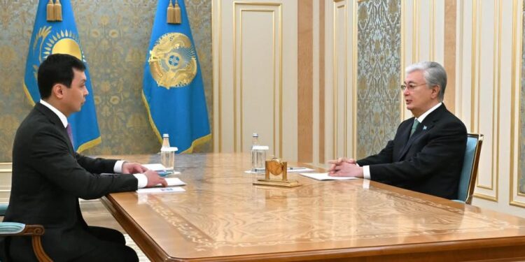 Мемлекет басшысы Cыбайлас жемқорлыққа қарсы іс-қимыл агенттігінің төрағасын қабылдады