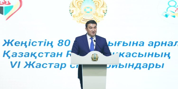 ТҮРКІСТАНДА VI ЖАСТАР СПОРТ ОЙЫНДАРЫНЫҢ АШЫЛУ САЛТАНАТЫ ӨТТІ