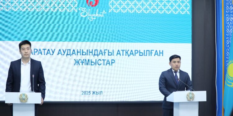 ҚАРАТАУ АУДАНЫНДАҒЫ СЕРПІНДІ ЖАҢҒЫРУ: ИНФРАҚҰРЫЛЫМ МЕН ӨМІР САПАСЫНА БАСЫМДЫҚ