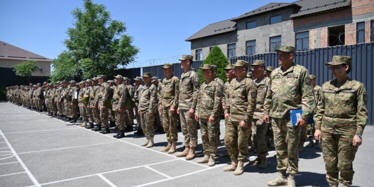 АУМАҚТЫҚ ҚОРҒАНЫС ӘСКЕРЛЕРІНІҢ ОҚУ-ЖАТТЫҒУ ЖИЫНЫ БАСТАЛДЫ