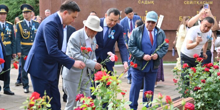 В Шымкенте проходит торжественное мероприятие, посвященное 80-летию Победы
