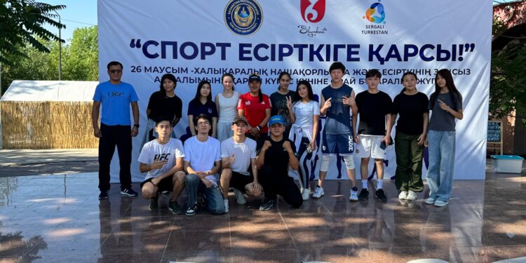 «СПОРТ ЕСІРТКІГЕ ҚАРСЫ» ҰРАНЫМЕН БҰҚАРАЛЫҚ ЖҮГІРУ ӨТТІ