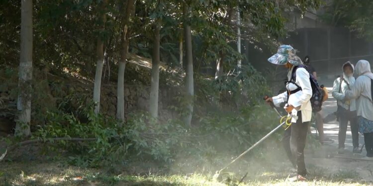 На Кошкарате отдыхают тысячи шымкентцев, а мусор убирают десятки