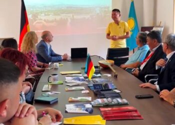 МЮНХЕНДЕ  ШЕТЕЛДІК МАМАНДАР  ШЫМКЕНТТІҢ ТУРИЗМ САЛАСЫ ТУРАЛЫ АҚПАРАТ АЛДЫ