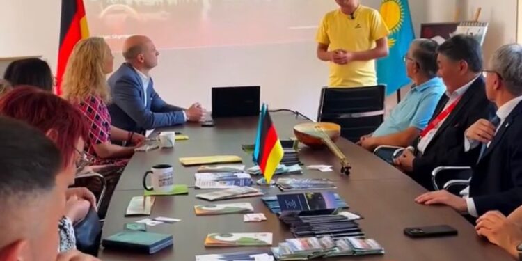 МЮНХЕНДЕ ШЕТЕЛДІК МАМАНДАР ШЫМКЕНТТІҢ ТУРИЗМ САЛАСЫ ТУРАЛЫ АҚПАРАТ АЛДЫ