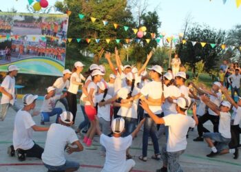 ШЫМКЕНТТЕ 9693 БАЛА ЖАЗҒЫ ЛАГЕРЬМЕН ҚАМТЫЛАДЫ