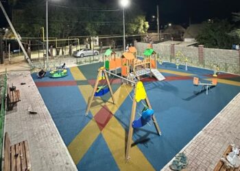 ЗАҢСЫЗ НЫСАН СҮРІЛІП, ОРНЫНА БАЛАЛАР ОЙЫН АЛАҢЫ САЛЫНДЫ