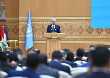 Мемлекет басшысы Теңізге шығар жолы жоқ дамушы елдерге арналған Біріккен Ұлттар Ұйымының үшінші конференциясында сөз сөйледі