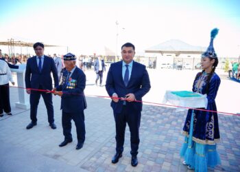 ТҮРКІСТАН ОБЛЫСЫНДА 10 МЕКТЕП АШЫЛДЫ