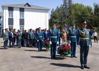 ШЫМКЕНТТЕ САБЫР РАХЫМОВ АТЫНДАҒЫ ӘСКЕРИ КОЛЛЕДЖДІҢ ЖАҢА ОҚУ КОРПУСЫ АШЫЛДЫ