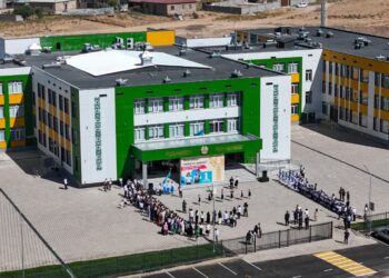 В Шымкенте открылась новая школа в рамках проекта «Келешек мектебі»