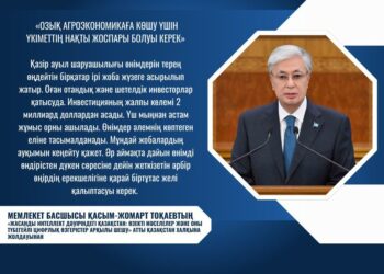ҚАСЫМ-ЖОМАРТ ТОҚАЕВ: «ОЗЫҚ АГРОЭКОНОМИКАҒА КӨШУ ҮШІН ҮКІМЕТТІҢ НАҚТЫ ЖОСПАРЫ БОЛУЫ КЕРЕК»