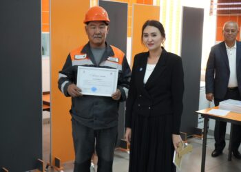 ШЫМКЕНТТЕГІ «ТЭЦ-3 ЭНЕРГООРТАЛЫҚТА» ЕҢБЕК МАЙТАЛМАНДАРЫ МАРАПАТТАЛДЫ