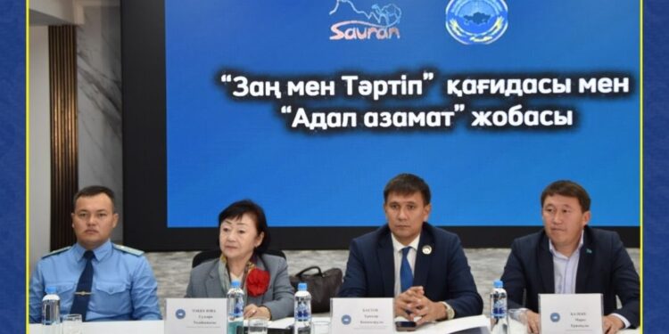 «АДАЛ АЗАМАТ» ЖОБАСЫ АЯСЫНДА САУРАНДА АҚПАРАТТЫҚ-НАСИХАТТЫҚ ШАРА ҰЙЫМДАСТЫРЫЛДЫ