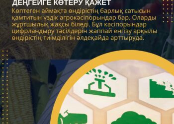 АУЫЛ ШАРУАШЫЛЫҒЫН ЖАҢА ДЕҢГЕЙГЕ КӨТЕРУ – ЭКОНОМИКАЛЫҚ ӨСІМНІҢ БАСТЫ БАҒЫТЫ