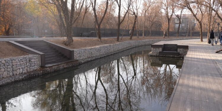 Шымкентте Қошқар ата өзенін абаттандыру жобасы жаңа қарқынмен жүзеге асуда