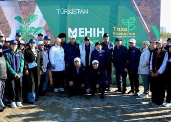 «ДЕНДРОСАЯБАҚТА» КҮЗГІ АҒАШ ОТЫРҒЫЗУ АКЦИЯСЫ ӨТТІ