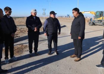 ҚАЛА БАСШЫСЫ ИНФРАҚҰРЫЛЫМ БАҒЫТЫНДАҒЫ ҚҰРЫЛЫС НЫСАНДАРЫН АРАЛАДЫ