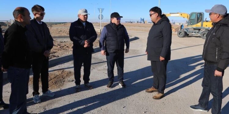 ҚАЛА БАСШЫСЫ ИНФРАҚҰРЫЛЫМ БАҒЫТЫНДАҒЫ ҚҰРЫЛЫС НЫСАНДАРЫН АРАЛАДЫ