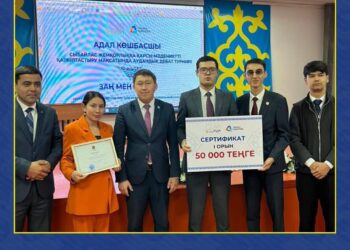 САУРАНДА ЖАСТАР АРАСЫНДА «АДАЛ КӨШБАСШЫ» ТАҚЫРЫБЫНДА ДЕБАТ ӨТТІ