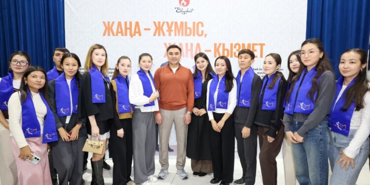 ШЫМКЕНТТЕ 2 МЫҢҒА ЖУЫҚ ЖҰМЫС ОРНЫ ҰСЫНЫЛҒАН ЕҢБЕК ЖӘРМЕҢКЕСІ ӨТТІ