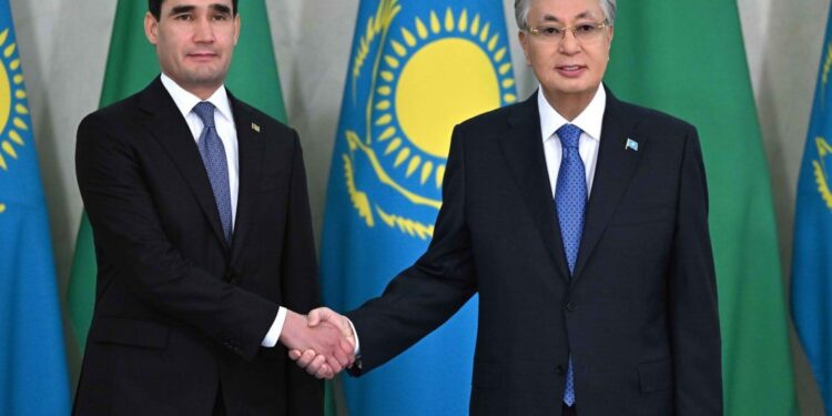 ҚАЗАҚСТАН МЕН ТҮРІКМЕНСТАН СТРАТЕГИЯЛЫҚ ЫНТЫМАҚТАСТЫҚТЫ НЫҒАЙТУДА