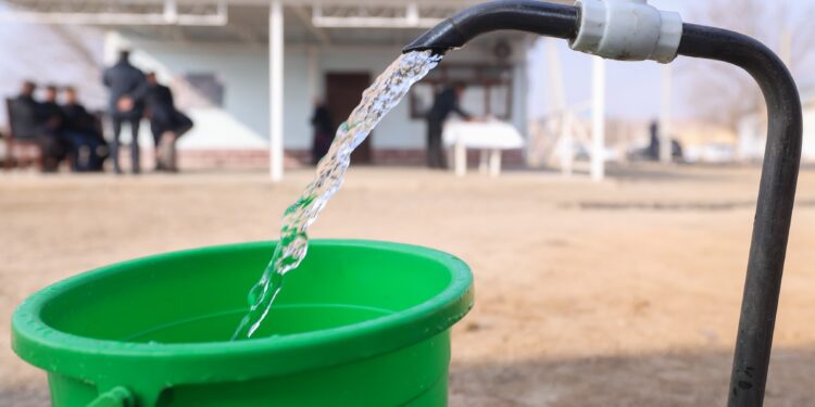 В ШЫМКЕНТЕ В ЖИЛОМ МАССИВЕ «АЙКӨЛ» ЗАПУСТИЛИ СИСТЕМУ ВОДОСНАБЖЕНИЯ