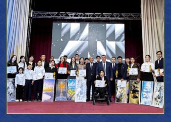 «ЖЫЛ ҮЗДІГІ–2025» ҮЗДІКТЕР БАЙҚАУЫНЫҢ МАРАПАТТАУ КЕШІ ӨТТІ