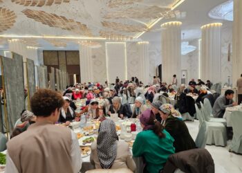 Шымкентте кәсіподақ мүшелеріне ауызашар берілді