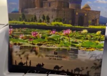 ТҮРКІСТАН ОБЛЫСЫНЫҢ ТУРИЗМІ ҰШАҚТАРДА ТАНЫСТЫРЫЛУДА