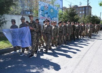 Армия – шыдамдылық пен тәртіп мектебі⁣⁣⠀