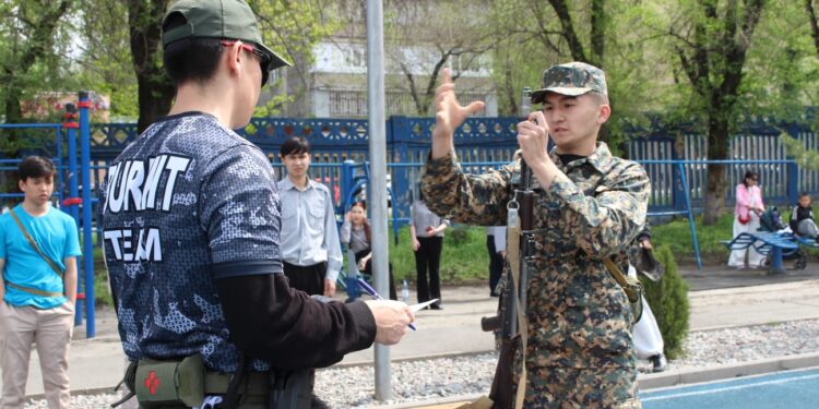 Алматыда «Жас бүркіт-2026» әскери-патриоттық жастар жиыны өтті