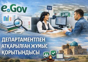 МЕМЛЕКЕТТІК КӨРСЕТІЛЕТІН ҚЫЗМЕТТЕР БОЙЫНША I ТОҚСАНДА АТҚАРЫЛҒАН ЖҰМЫС ҚОРЫТЫНДЫСЫ