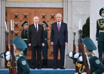 Ресей Президенті Владимир Путин Қазақстанға мемлекеттік сапармен келді