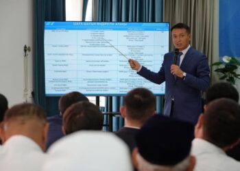 ЖАҢА ИҚАНДАҒЫ ЖҮЙЕЛІ ЖҰМЫСТАР ТАЛҚЫЛАНДЫ