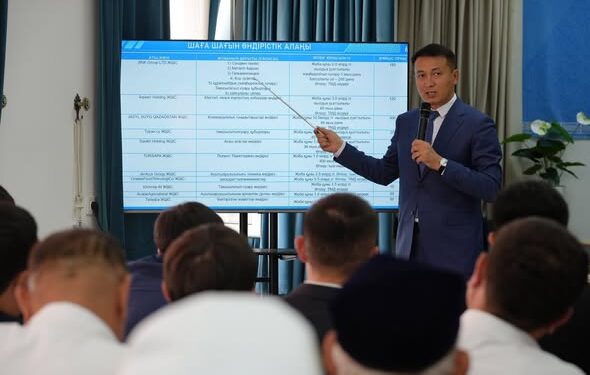 ЖАҢА ИҚАНДАҒЫ ЖҮЙЕЛІ ЖҰМЫСТАР ТАЛҚЫЛАНДЫ
