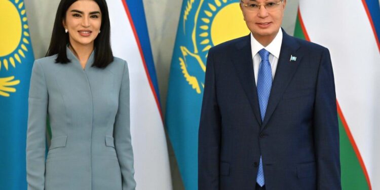 Мемлекет басшысы Өзбекстан Президенті Әкімшілігінің Басшысы Саида Мирзиёеваны қабылдады